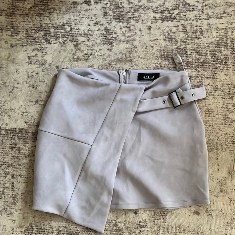 Akira Women's lavender Wrap Skirt